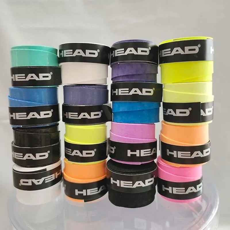 6 Pcs Original HEAD Racquet Overgrip Anti Slip Tennis Racket Sweatband Grips