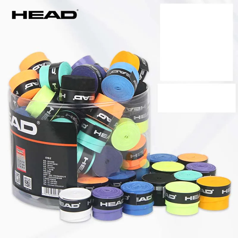 6 Pcs Original HEAD Racquet Overgrip Anti Slip Tennis Racket Sweatband Grips