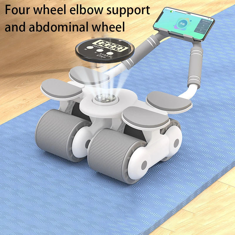 Abdominal Wheel Automatic Rebound