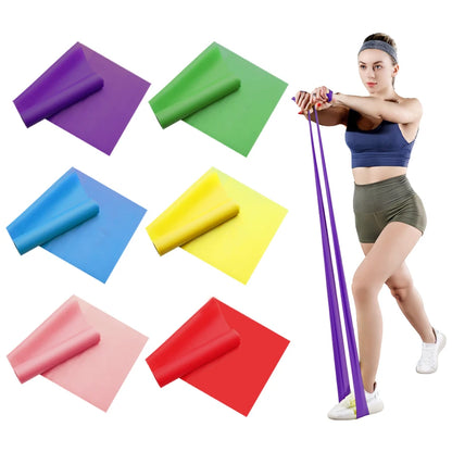 Yoga Pilates Resistance Band Long Training Stretch Bands