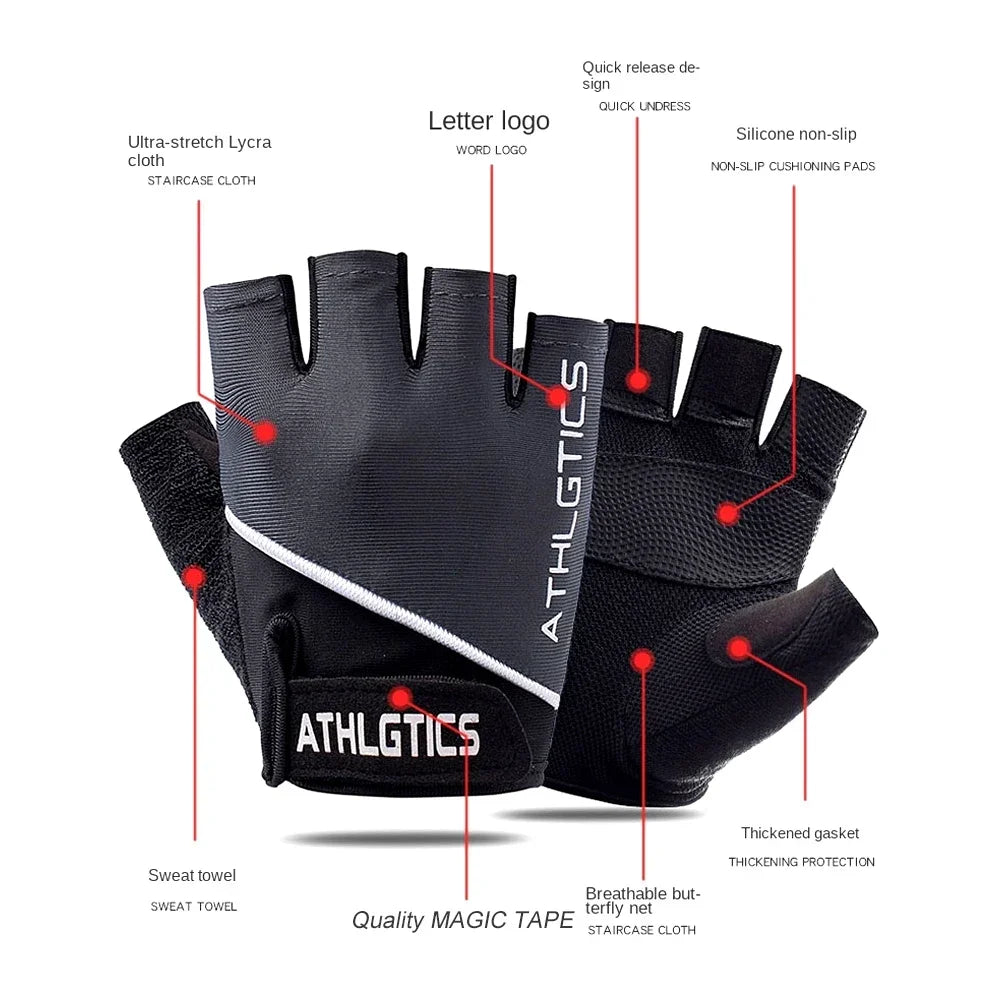 1Pair Breathable Cycling Gloves