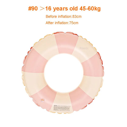 Donut Swimming Ring for All ages - Inflatable Pool Float