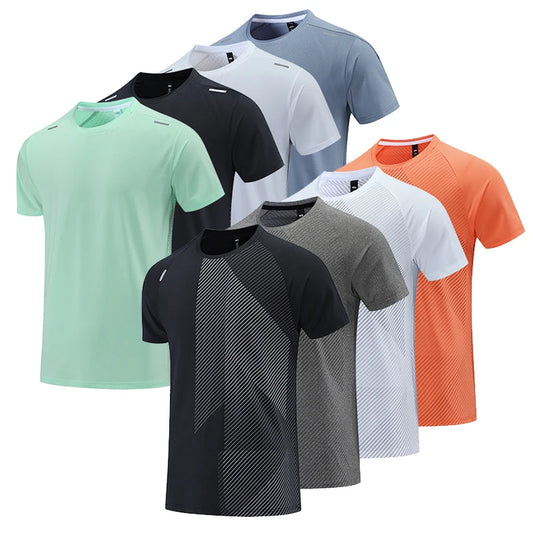 Casual Quick Dry Men T-shirt - Fitness Sports Top