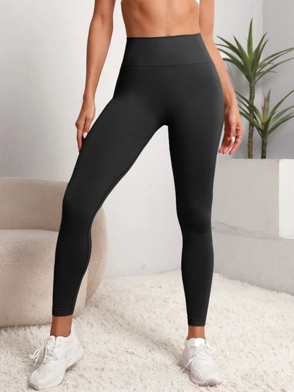 Seamless Hip Lifting Sports Leggings High Waist Fitness Leggings