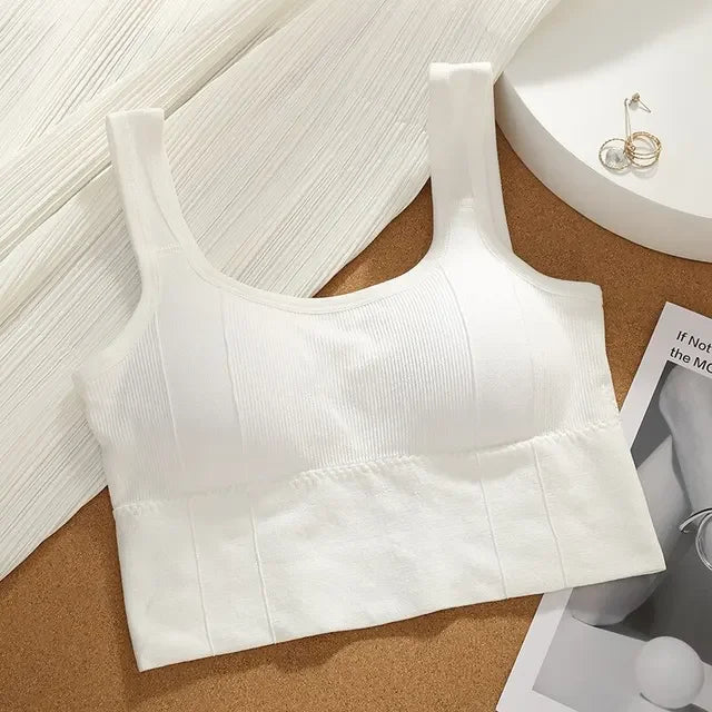 Seamless Yoga Push Up Bra