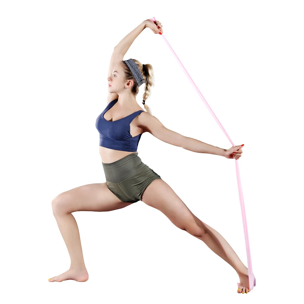 Yoga Pilates Resistance Band Long Training Stretch Bands