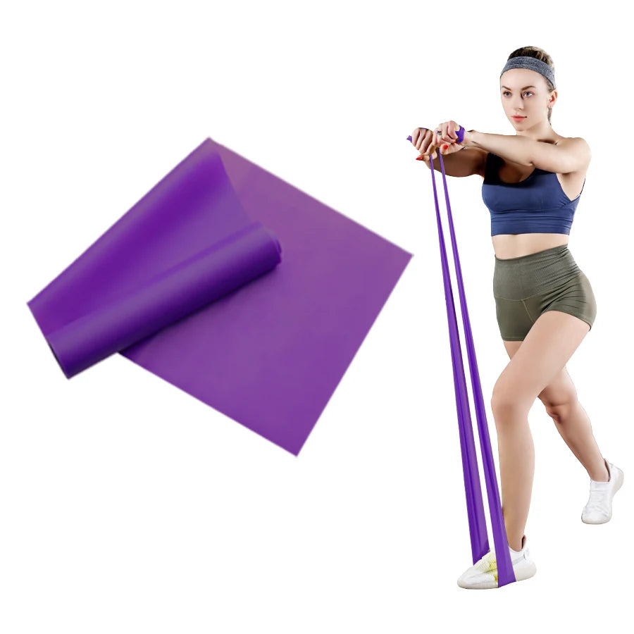 Yoga Pilates Resistance Band Long Training Stretch Bands