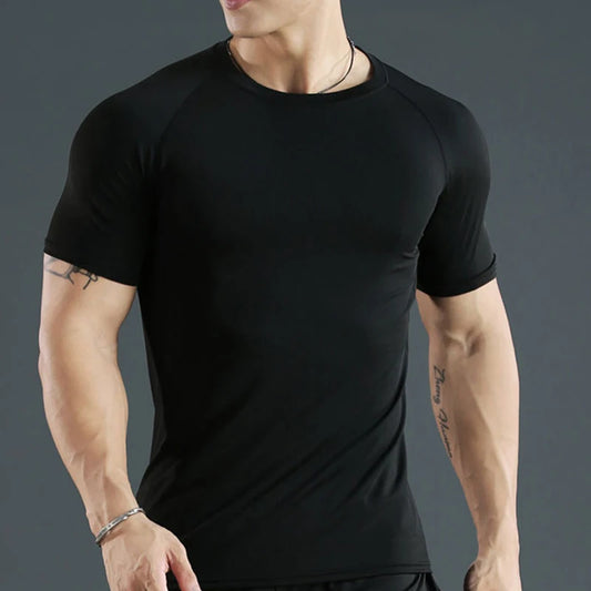 Men's compression short sleeve T-shirt