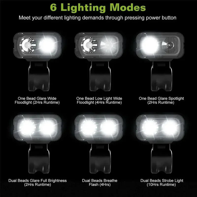 1000lm bike light headlight T6 led bicycle flashlight - USB rechargeable